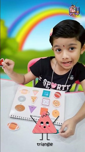 Round or Square? 🔵🟥 | Sorting Shapes with Advi! 🍕❤️| Fun Learning for Kids🤩