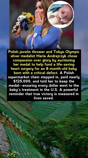 Polish Olympian Sells Silver Medal to Save a Baby’s Life