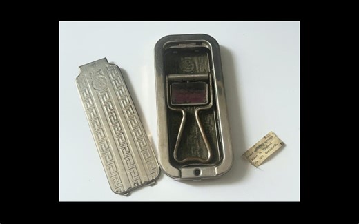 1920s ROLLS RAZOR Made in England | Vintage Travel Safety Razor With Case | Antique English Grooming Tool - Etsy Australia
