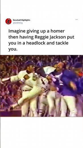 Reggie Jackson Put Him In A Headlock