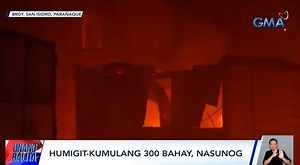 About 300 houses damaged in Parañaque fire