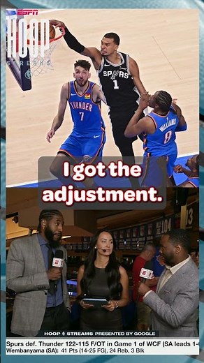 Victor Wembanyma DOMINATED the Thunder in Game 1