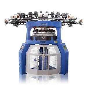 [Hot Item] Computerized Double Jersey Jacquard Circular Knitting Machine (Double-Sided Jacquard Design)