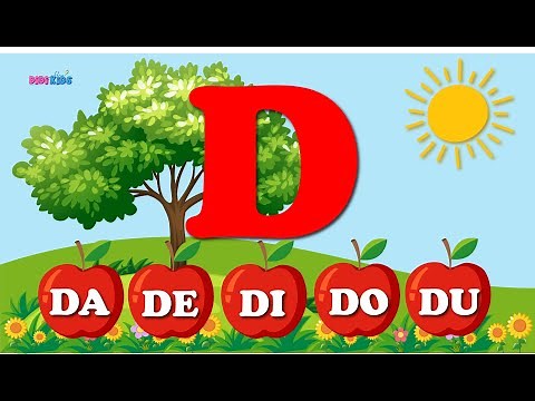Música Aprendendo a Letra D - DA DE DI DO DU - Família Silábica do D - SÍLABAS