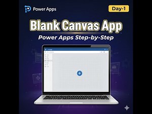 Power Apps Tutorial Day-1 | Build Your First Canvas App