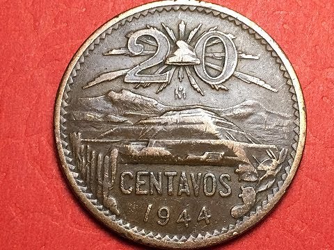Mexico 20 Centavos 1944