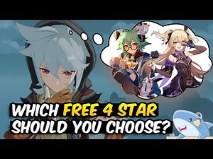 Which FREE 4 Star Should you choose? Fischl, Sucrose, or Razor?