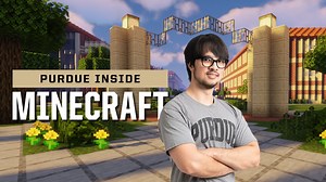 6K views · 173 reactions | Visit #PurdueUniversity's campus inside Minecraft! Three million blocks later and this Purdue Computer Science student has built notable Purdue locations such as the bell tower, the engineering fountain and Ross-Ade stadium. #BoilerUp   | Purdue University | Facebook
