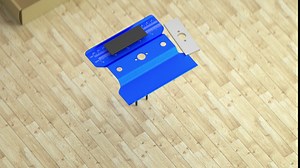 Hobbypark RC Car Stand Work Station with Weight Repair Workstation Aluminum Alloy 360 Degree Rotation Lift Or Lower for 1/12 1/10 1/8 Scale (Titanium)