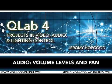 QLab Tutorial: Volume and Pan Settings