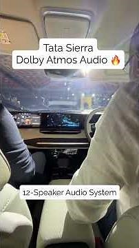 Tata Sierra Surround Sound System! 😮