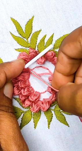 1.9M views · 10K reactions | Awesome Flower Embroidery Work | Stitching Garden | Facebook