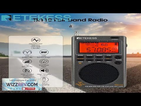 RETEKESS TR110 Fullband Radio SSB Shortwave Radios AM FM All Waves CB
