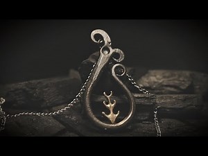 Forging a Viking Blacksmith Pendant | Handmade Metal Art