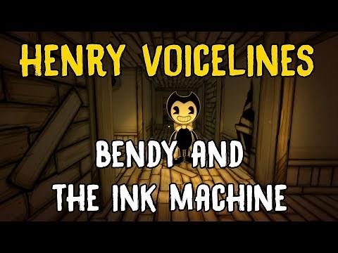 ALL HENRY VOICE LINES - Bendy and the Ink Machine (Henry's Dialogue)