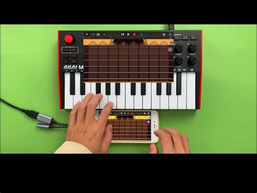 AKAIMPKMINI库乐队教学 - 第二集 多轨模式与添加音色