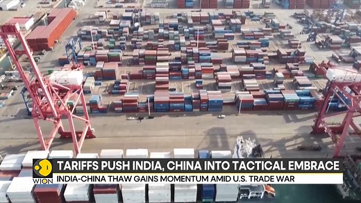 Tariffs push India, China into a tactical embrace: India-China thaw momentum amid US trade war China 1 strategy faces pressure post-tariffs Diksha Bisla reports | WION