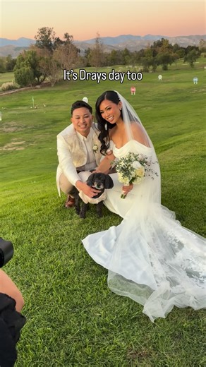 Los Angeles Wedding Pet Attendant on Instagram: "Dog Wedding magic 💍🐶 | Dray the Wedding Dog Surprised Everyone at the Ceremony 💒 | Cute Dog in a Wedding Dog Tuxedo, Wedding Dress Moments, Dancing Dog Energy & Wedding Pet Care Perfection ✨ #dogwedding #weddingdog #weddingdogsitter #dogsofinstagram #weddingdogs #dogatwedding #dogsatweddings #dog #dogweddingchaperoneservice"