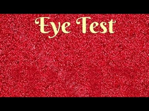eye test 🔥 comment the answer