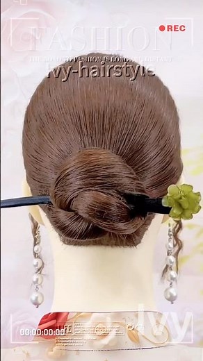 Elegant Updos Featuring Beautiful Hair Clips | Step-by-Step Tutorial #updo #hairstyle