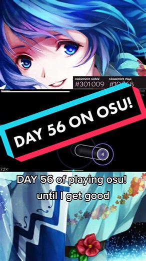 working on consistency, the map is 6 min long 💀 Désire Drive ~ Desire Dream | 5.66 🌟 #gamer #osugameplay #osu #osugame #touhouproject #touhou