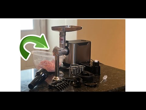 Heavy Duty Meat Grinder With Many Attachments !!See Demo!! | Is it worth it? #ad #amazoninfluencer
