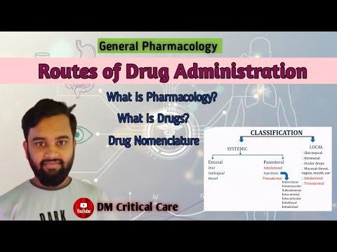 Routes of Drug Administration|Local Routes and Systemic Routes|General Pharmacology #pharmacology