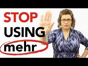 Are You Using 'MEHR' Wrong (Like Most German Learners 😬)? [ I'll Show You What To Use Instead]