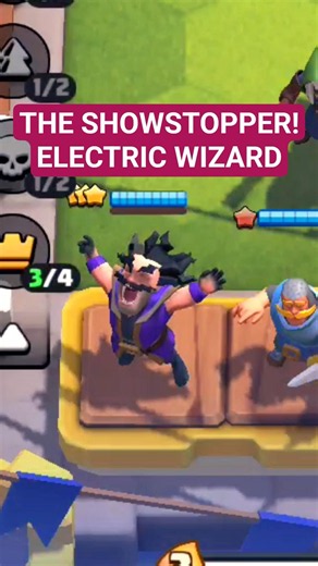 ELECTRIC WIZARD STUNS EVERYTHING! #clashroyale