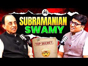 Subramanian Swamy Speaks Unfiltered | Big Political Secrets & Explosive Insights | Ankit Avasthi Sir