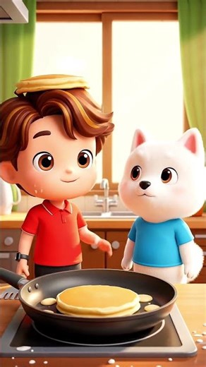 Funny Cooking Mishap! 🍳 Animated Kitchen Story for Kids
