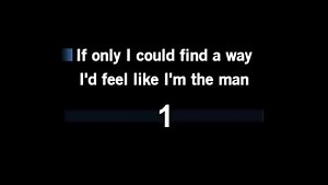 Karaoke A Man I'll Never Be - Boston - CDG, MP4, KFN - Karaoke Version