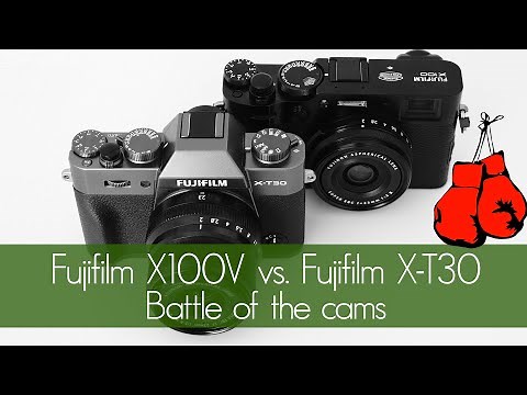 Fujifilm X100V vs. X-T30: Battle of the cams!