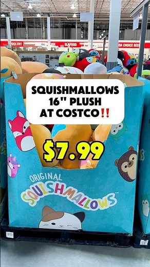 🧸Squishmallows 16" Plush for $7.99 at Costco! Must-Have Deal‼️#costco #squishmallows #plushtoys