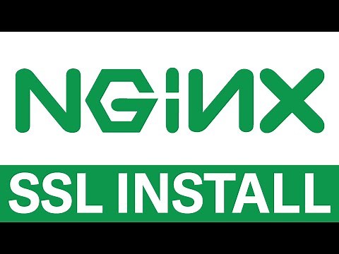 NGINX SSL Install and Configuration