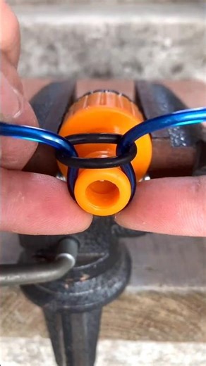 Tube collar installing process #shorts #youtubeshorts #machinewonders #12850