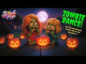 Zombie Dance | Fun Halloween Song for Kids – show your spooky moves!