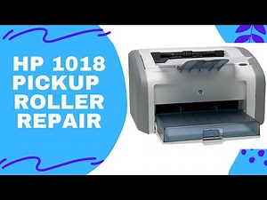 HP LaserJet 1018 Not Picking Up Paper - 1018 Paper Pick Up Problems