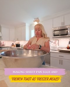 51K views · 977 reactions | Sheet Pan Eggs and French Toast Ready to Go! | Jamerrill Stewart, Large Family Table | Facebook