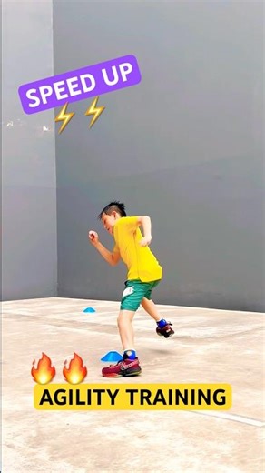 AGILITY TRAINING 🔥 GOTTA GO FAST ⚡️ LIKE NINJAS #shorts #speedandagility #speedup