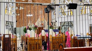 The 1st Advent candle, a symbol of hope, has been lit, casting its gentle glow as we begin this sacred season. | Angelika Calano-Ybañez