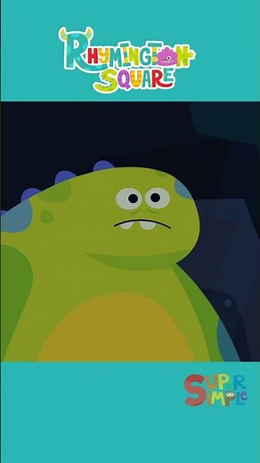 The Ballad Of The Big Scary Monster #rhymingtonsquare #cartoon