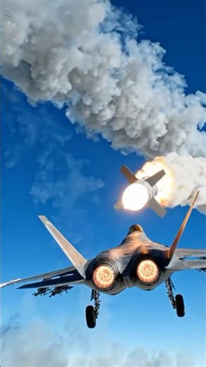 Missile vs Fighter Jet 💥 | अंतिम पल तक मौत से बचने की जंग” #shorts #viral