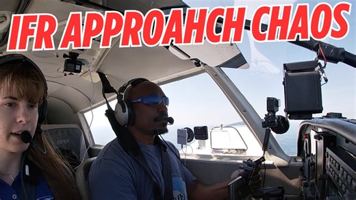 Cleared Into Chaos: IFR Approach Training As A Student Pilot