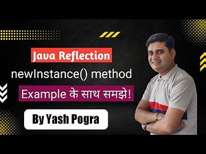 newinstance() method in java | Java newInstance() Method | Reflection in java