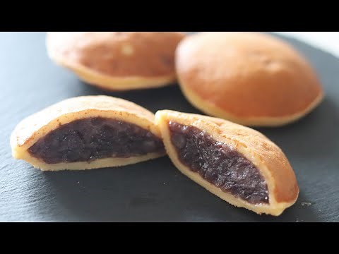 もっちもち♡混ぜて焼くだけ！もちもちどらやきの作り方／ Dorayaki recipe