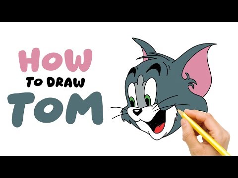 How To Draw Tom The Cat