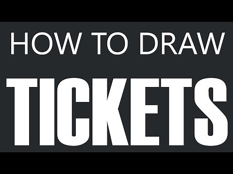 How To Draw Tickets - Contest Raffle Tickets Drawing (Prize Tickets)