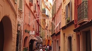 Monaco, Street, Architecture. Free Stock Video