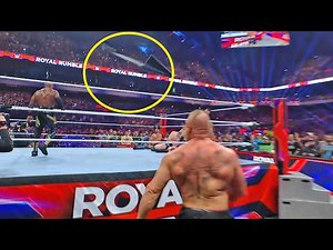 10 Unscripted WWE Royal Rumble Moments